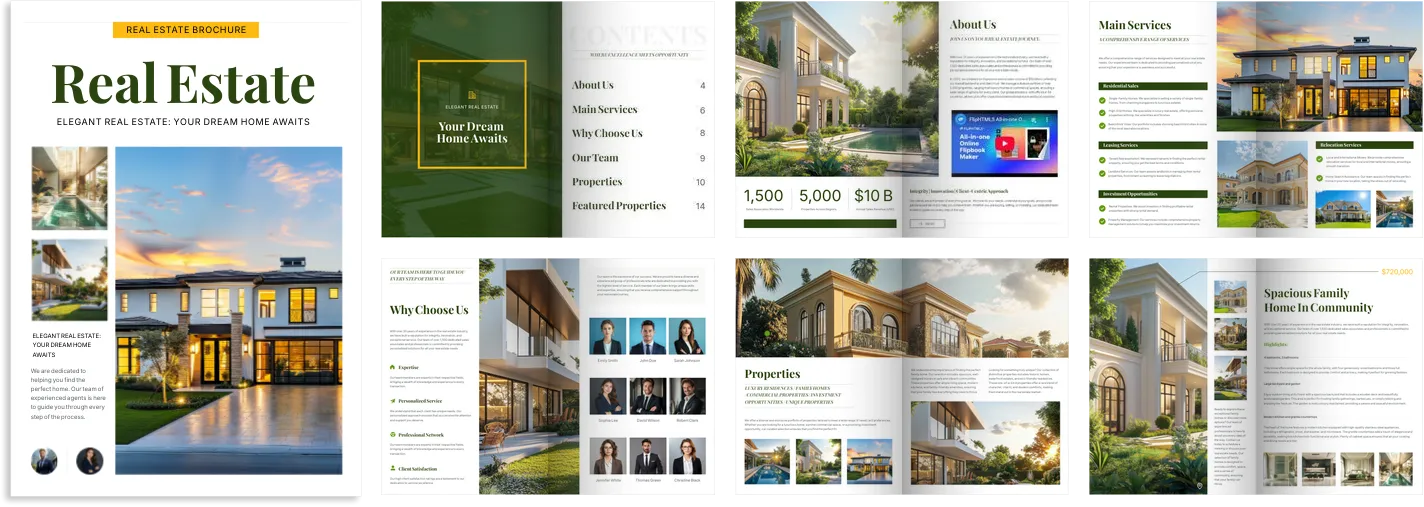 Mẫu catalogue thời trang nữ minimal thanh lịch