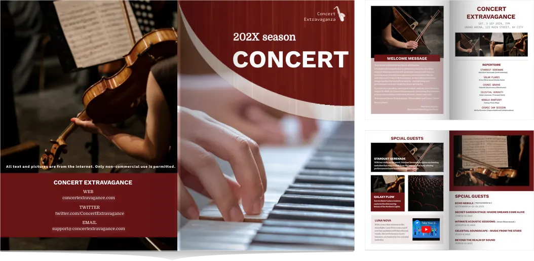 Mẫu catalogue thời trang tối giản 2025