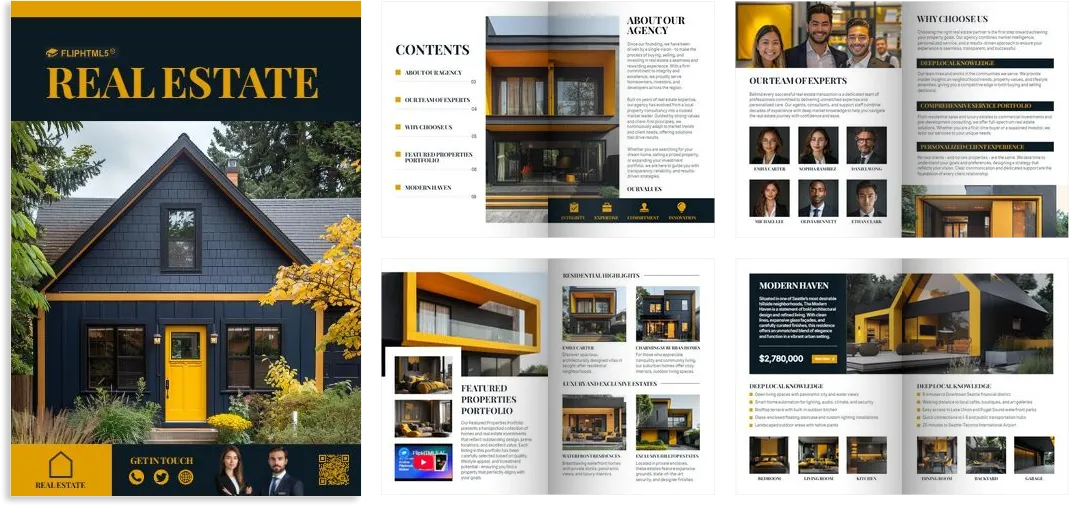 Catalogue hồ sơ năng lực công ty tone xanh navy