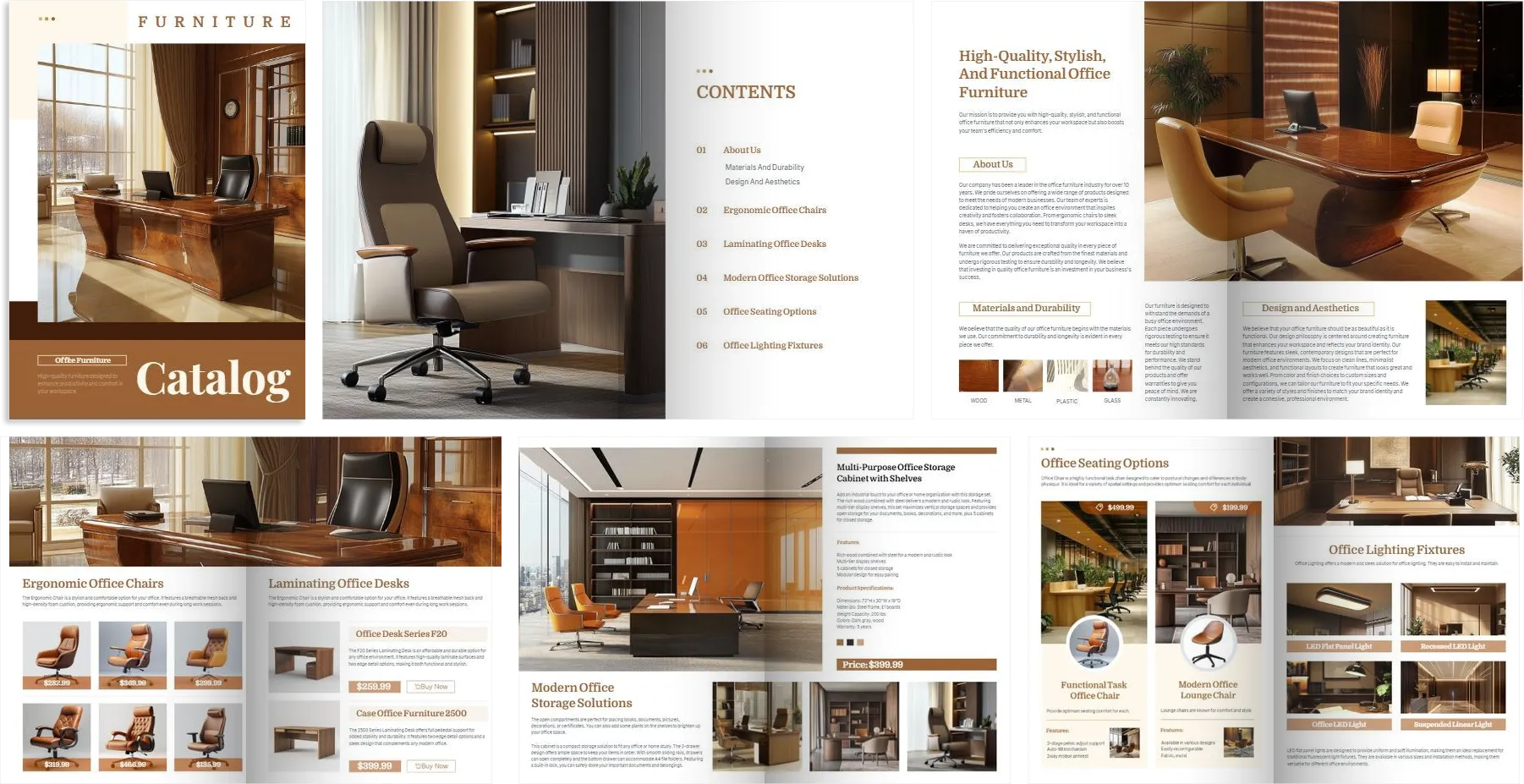 Catalogue spa cao cấp tone vàng hồng nhẹ nhàng